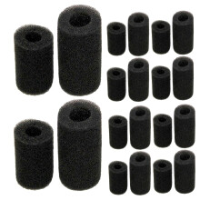 40Pcs Black Aquarium Pre-Filter Sponge Cotton Intake Filter Protector