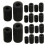 40Pcs Black Aquarium Pre-Filter Sponge Cotton Intake Filter Protector 1