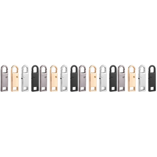 16 Pcs Professional Zipper Pulls Replaceable Clothes Repair Accessory 2