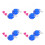 16 Pcs Children Stilts Toy Smiling Training Stepper 2