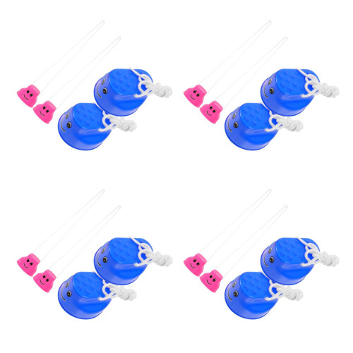 16 Pcs Children Stilts Toy Smiling Training Stepper 1