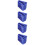 4Pcs Rubber Ladder Feet Cover Replacement Foot Protector 10