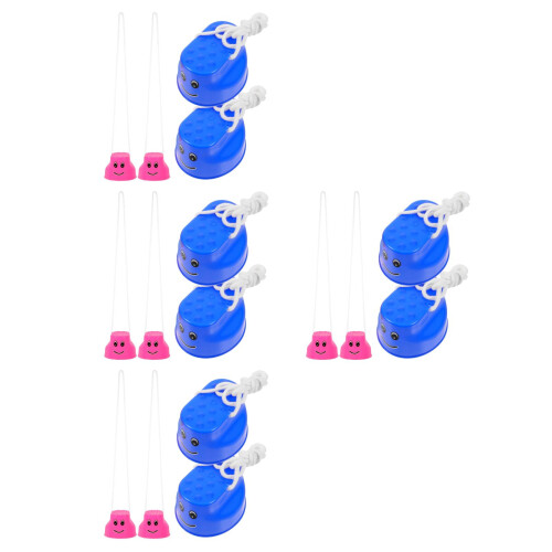 16 Pcs Children Stilts Toy Smiling Training Stepper 2
