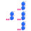 16 Pcs Children Stilts Toy Smiling Training Stepper 8
