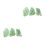 2Pcs 1 Bag Crystal Stone Ornament Desktop Decor Collection 4