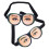 4 Pcs 3D Soft Eye Mask With Adjustable Strap For Travel Rest 3
