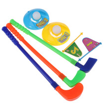 2 Sets Educational Toy Plastic Golf Set For Indoor Outdoor Play