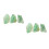 2Pcs 1 Bag Crystal Stone Ornament Desktop Decor Collection 9