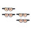 4 Pcs 3D Soft Eye Mask With Adjustable Strap For Travel Rest 6
