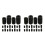 40Pcs Black Aquarium Pre-Filter Sponge Cotton Intake Filter Protector 4