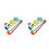 2 Sets Educational Toy Plastic Golf Set For Indoor Outdoor Play 9