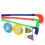 2 Sets Educational Toy Plastic Golf Set For Indoor Outdoor Play 3