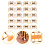 40 Pcs Kindergarten Teaching Aids Simulation Traffic Sign Toy 10