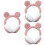 3Pcs Plush Headband Earmuff Windproof Ear Cover For Winter 6