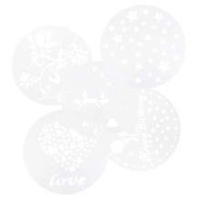 15 Pcs Hollow Out Cake Molds Stencil Spray Template Baking Tool
