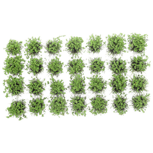 Resin Mini Flower Clusters for Railway Layout and Model Scenes 1