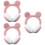 3Pcs Plush Headband Earmuff Windproof Ear Cover For Winter 7
