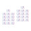 104 Pcs Plastic Bobbin Clips Thread Roller Clamp Sewing Machine Tool 4