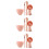 3Sets Pink Beauty Salon Mask Bowls DIY Tool for Making 9