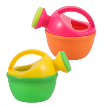 4 Pcs Small Plastic Watering Can With Handles For Kids Outdoor Play
