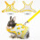 2Pcs Small Animal Harness Vest Leash Set Pineapple Pattern 9