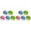 10 Pcs Ceramic Hamster Feeding Bowls Anti-Bite Eating Basin 2