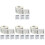 4 Rolls Self-Adhesive Suffocation Warning Stickers For Shipping 2