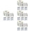 4 Rolls Self-Adhesive Suffocation Warning Stickers For Shipping 6