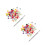 2Sets Metal Grabber Nail Art Kit with Replaceable Sponges Multi Color 4