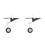 2Pcs Tail Wheel Assembly For Plane Replacement Parts 7