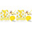 2Pcs Small Animal Harness Vest Leash Set Pineapple Pattern 2