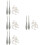 4 Sets Sketch Trimmer Erase Blending Stump Sponge Drawing Tools 9