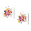 2Sets Metal Grabber Nail Art Kit with Replaceable Sponges Multi Color 6