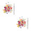 2Sets Metal Grabber Nail Art Kit with Replaceable Sponges Multi Color 8