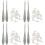 4 Sets Sketch Trimmer Erase Blending Stump Sponge Drawing Tools 7