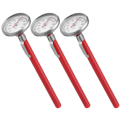 12 Pcs Car Air Conditioner Mechanical Thermometer – Compact Accurate