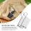 48 Pcs Graduation Sublimation Blanks Key Chains Heat Transfer 8