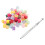 2Sets Metal Grabber Nail Art Kit with Replaceable Sponges Multi Color 2