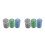6 Pcs Diy Colorful Polyester Gradient Yarn 1000 Yd For Sewing Crafting 4