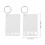 48 Pcs Graduation Sublimation Blanks Key Chains Heat Transfer 11