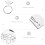 48 Pcs Graduation Sublimation Blanks Key Chains Heat Transfer 9
