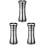 3Pcs 120Ml Stainless Steel Manual Pepper Grinder Kitchen Tool 2
