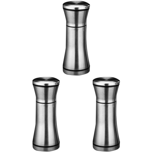 3Pcs 120Ml Stainless Steel Manual Pepper Grinder Kitchen Tool 1