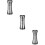 3Pcs 120Ml Stainless Steel Manual Pepper Grinder Kitchen Tool 9