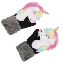 3 Pairs Portable Gloves Warm Comfortable for Daily Winter Use