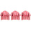 3 Sets Chinchilla Toy Miniature Sofa Compact Hamster Accessory 4