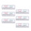 24 Pcs 3 In 1 UV And UVC Test Cards For Intensity Light Identification 2