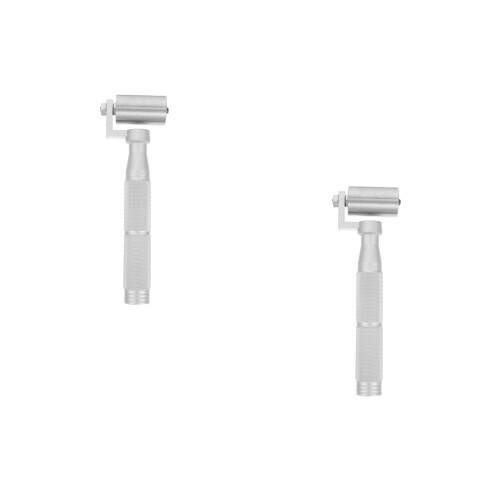 2 Pcs Premium Seam Roller Portable Wallpaper Tool Sturdy Construction 2