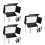 3Pcs LED Light Panel Video Lighting Kit For Photography With 7