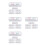 24 Pcs 3 In 1 UV And UVC Test Cards For Intensity Light Identification 10